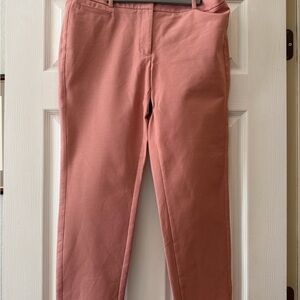 White House Black Market Slim Ankle Pants in Dusty Rose